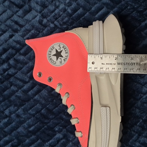 Converse Run Star Legacy CX High-Tops In Electric Blush Size 6M/7.5W, New In Box - Picture 5 of 14
